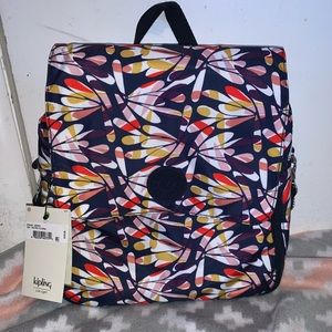 Kipling Retro Floral Lightweight Convertible Bag